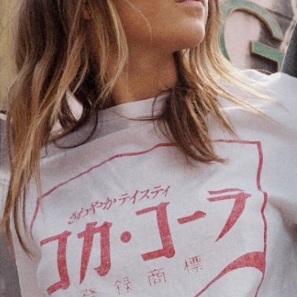 🇯🇵 *NEW* NWOT Japanese Coca Cola 3/4 sleeve - Picture 3 of 7